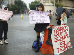 Trabajadoras sexuales protestan en CDMX exigiendo derechos laborales y seguridad social Trabajadoras sexuales protestan en CDMX exigiendo derechos laborales y seguridad social