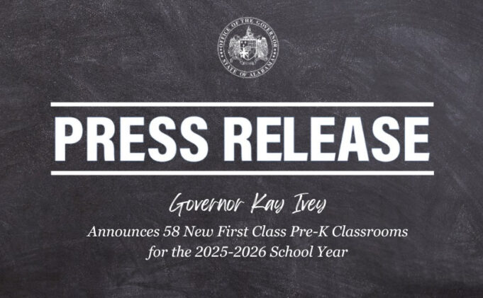 Gobernadora Ivey anuncia 58 nuevas aulas Pre-K para 2025-2026 Gobernadora Ivey anuncia 58 nuevas aulas Pre-K para 2025-2026