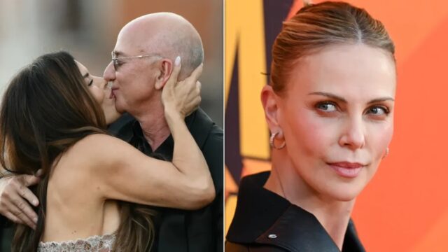 Charlize Theron usa una palabra dura para describir a Jeff Bezos y sus invitados de boda