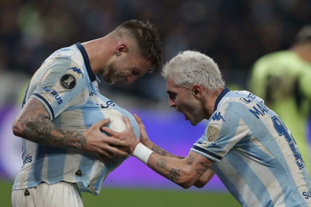 3-1 Racing venció a su rival en un final dramático y enfrentará a Vélez
