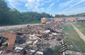 Comienza la demolición de los Apartamentos Norwood Plaza en Birmingham Comienza la demolición de los Apartamentos Norwood Plaza en Birmingham