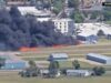 Un avión choca con otro estacionado en Montana causando un incendio Un avión choca con otro estacionado en Montana causando un incendio