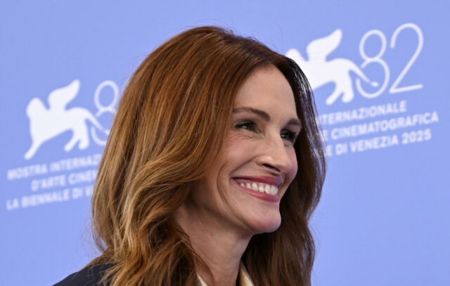 Julia Roberts debuta en la alfombra roja con el director Luca Guadagnino