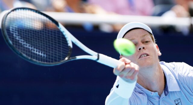 Sinner avanza sin problemas a los cuartos de final en Cincinnati Sinner avanza sin problemas a los cuartos de final en Cincinnati