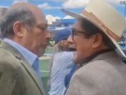 Ex primer ministro de Perú agrede y escupe a periodista tras confrontación Ex primer ministro de Perú agrede y escupe a periodista tras confrontación