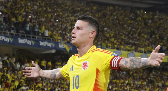 James supera a Falcao, siendo el máximo goleador de Colombia en Eliminatorias James supera a Falcao, siendo el máximo goleador de Colombia en Eliminatorias