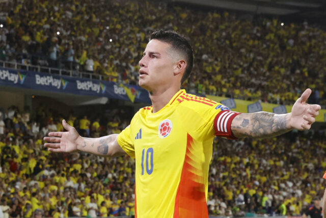 James supera a Falcao, siendo el máximo goleador de Colombia en Eliminatorias