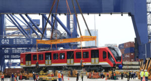 Los primeros vagones del Metro de Bogotá ya están en Colombia Los primeros vagones del Metro de Bogotá ya están en Colombia