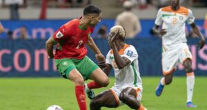 Marruecos golea 5-0 y se acerca al Mundial tras un gran partido Marruecos golea 5-0 y se acerca al Mundial tras un gran partido