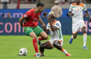 Marruecos golea 5-0 y se acerca al Mundial tras un gran partido Marruecos golea 5-0 y se acerca al Mundial tras un gran partido