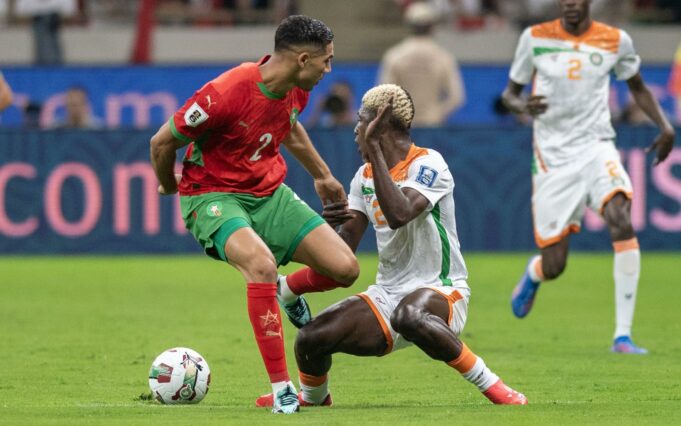 Marruecos golea 5-0 y se acerca al Mundial tras un gran partido Marruecos golea 5-0 y se acerca al Mundial tras un gran partido