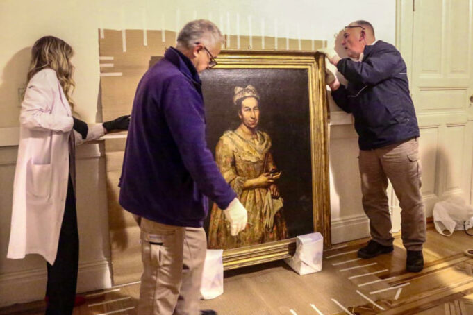 Una pintura robada por un oficial nazi en Argentina queda bajo custodia del Supremo Una pintura robada por un oficial nazi en Argentina queda bajo custodia del Supremo