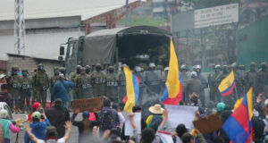 Cuarta semana en Ecuador de protestas contra Noboa, quien permanece intransigente Cuarta semana en Ecuador de protestas contra Noboa, quien permanece intransigente
