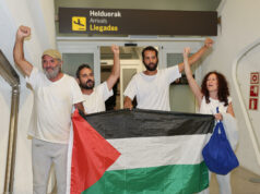 Llegada a España de 27 activistas de la flotilla de Gaza tras denunciar torturas Llegada a España de 27 activistas de la flotilla de Gaza tras denunciar torturas