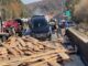 La I-65 reabrió tras un accidente múltiple con un camión que transportaba madera La I-65 reabrió tras un accidente múltiple con un camión que transportaba madera