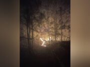 Múltiples unidades combaten incendio forestal en el condado de Talladega Múltiples unidades combaten incendio forestal en el condado de Talladega