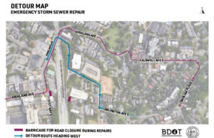 Cierre de carretera programado a partir del lunes Cierre de carretera programado a partir del lunes
