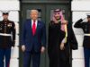 Trump recibe al príncipe saudí en la Casa Blanca con cazas y honores máximos Trump recibe al príncipe saudí en la Casa Blanca con cazas y honores máximos