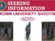 Autoridades difunden nuevas imágenes del sospechoso por el tiroteo en Universidad Brown Autoridades difunden nuevas imágenes del sospechoso por el tiroteo en Universidad Brown