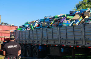 Casi 89 toneladas de droga incautadas en Paraguay tenían a Brasil como destino Casi 89 toneladas de droga incautadas en Paraguay tenían a Brasil como destino