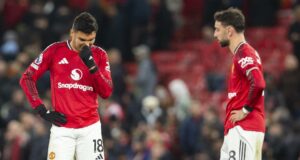 Manchester United empata 1-1, y sus problemas de rendimiento persisten Manchester United empata 1-1, y sus problemas de rendimiento persisten