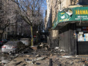 Seis heridos leves deja aparatoso incendio en edificio de viviendas de Nueva York Seis heridos leves deja aparatoso incendio en edificio de viviendas de Nueva York