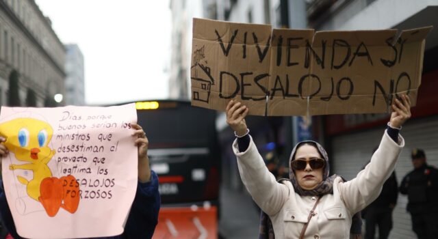 Aplazan debate sobre desalojos en Ciudad de México por bloqueos en el Supremo Aplazan debate sobre desalojos en Ciudad de México por bloqueos en el Supremo