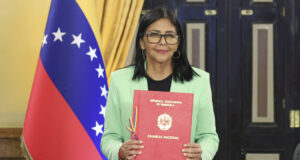 Delcy Rodríguez afirma ser presidenta encargada de Venezuela tras publicación de Donald Trump Delcy Rodríguez afirma ser presidenta encargada de Venezuela tras publicación de Donald Trump