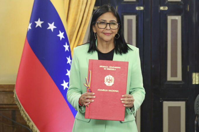 Delcy Rodríguez afirma ser presidenta encargada de Venezuela tras publicación de Donald Trump Delcy Rodríguez afirma ser presidenta encargada de Venezuela tras publicación de Donald Trump