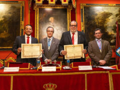 El alcalde de Aguadilla recibe un homenaje en Madrid por su defensa del legado de España en Puerto Rico El alcalde de Aguadilla recibe un homenaje en Madrid por su defensa del legado de España en Puerto Rico