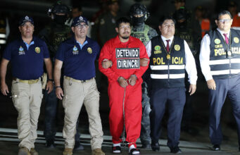 Llegada a Lima de alias El Monstruo tras ser extraditado desde Paraguay Llegada a Lima de alias El Monstruo tras ser extraditado desde Paraguay