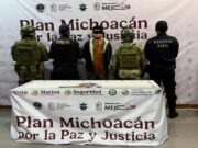 Nueve arrestados y tres campamentos destruidos tras operativo policial en Michoacán, México Nueve arrestados y tres campamentos destruidos tras operativo policial en Michoacán, México