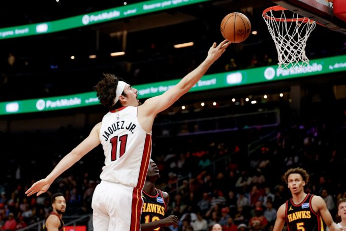 Jaime Jaquez Jr destaca en victoria de Miami Heat ante Atlanta Hawks Jaime Jaquez Jr destaca en victoria de Miami Heat ante Atlanta Hawks