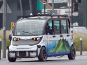 Monterrey estrena el primer vehículo autónomo de transporte público latinoamericano Monterrey estrena el primer vehículo autónomo de transporte público latinoamericano