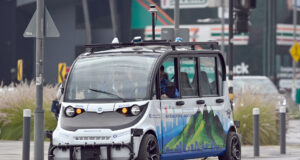 Monterrey estrena el primer vehículo autónomo de transporte público latinoamericano Monterrey estrena el primer vehículo autónomo de transporte público latinoamericano