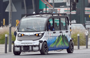 Monterrey estrena el primer vehículo autónomo de transporte público latinoamericano Monterrey estrena el primer vehículo autónomo de transporte público latinoamericano