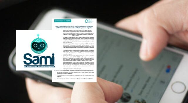 SAMI el nuevo chatbot con inteligencia artificial para orientar a migrantes en Colombia SAMI el nuevo chatbot con inteligencia artificial para orientar a migrantes en Colombia