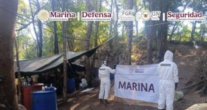 Incautación de 300 kilos de metanfetamina por el Ejército en Guerrero México Incautación de 300 kilos de metanfetamina por el Ejército en Guerrero México