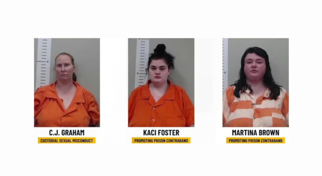 Tres empleados de la Cárcel del Condado de Bibb fueron arrestados Tres empleados de la Cárcel del Condado de Bibb fueron arrestados