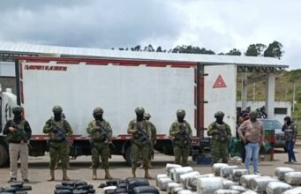 Ecuador incauta 530 kilos de marihuana y detiene a sospechoso en la frontera Ecuador incauta 530 kilos de marihuana y detiene a sospechoso en la frontera