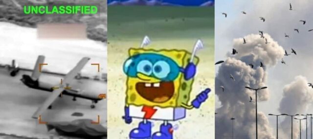EEUU utiliza a Bob Esponja para promocionar bombardeos contra Iran