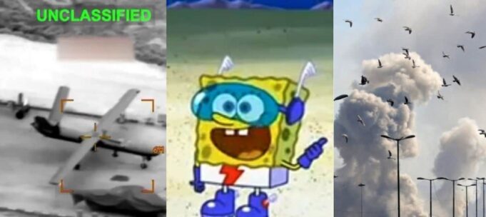 EEUU utiliza a Bob Esponja para promocionar bombardeos contra Iran EEUU utiliza a Bob Esponja para promocionar bombardeos contra Iran