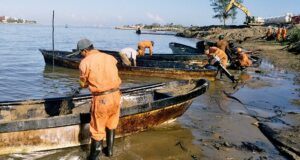 México recolecta 825 toneladas de hidrocarburos tras derrame en el Golfo México recolecta 825 toneladas de hidrocarburos tras derrame en el Golfo