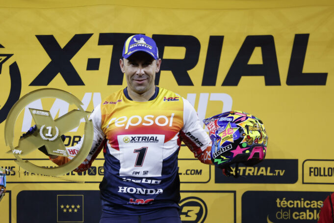 Toni Bou alcanza su vigésimo título mundial de X-Trial en Francia Toni Bou alcanza su vigésimo título mundial de X-Trial en Francia