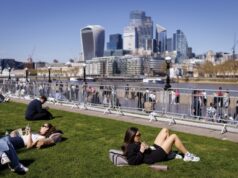 Reino Unido registra temperaturas récord en abril con máximas históricas en Londres Reino Unido registra temperaturas récord en abril con máximas históricas en Londres