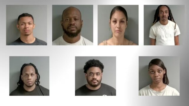 Siete arrestados más por tiroteos contra casas y vehículos en Anniston