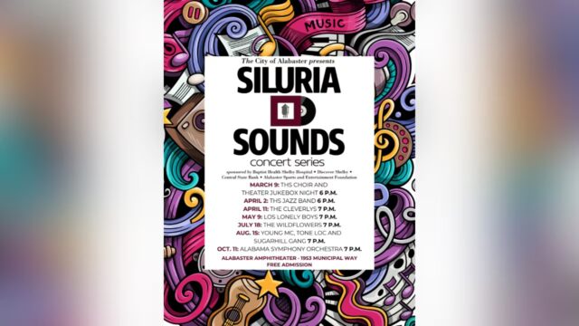 Siluria Sounds trae música en vivo gratis a Alabaster