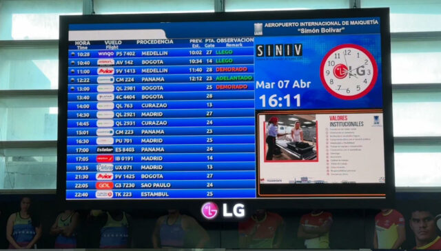 Aterriza en Venezuela primer vuelo de Iberia tras meses de suspensión