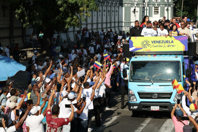 Delcy Rodriguez exige fin de sanciones para impulsar economia de Venezuela Delcy Rodriguez exige fin de sanciones para impulsar economia de Venezuela