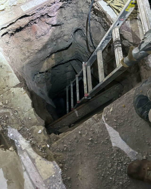 Desmantelan túnel fronterizo en Nogales utilizado por grupos criminales
